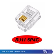 Jack RJ11 - 6P4C - Telephone Pin