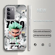 IMD เคสสีเงินสำหรับ Realme C75 Realme14X C75X 14 Pro + เคส14pro ลายอะนิเมะ Luffy Zoro เคสโทรศัพท์มือ