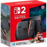 【Nintendo 任天堂】【預購】Switch 2 代主機 Switch2 / NS2 (台灣公司貨) 瑪利歐賽車世界 主機組合+保護貼+硬殼收納包
