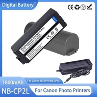 🔥NB-CP2LH NB-CP2L Baery 1800mAh Rechargeable Baeries And Charger for Canon SELY NB-CP1L,CG-CP200 CP1