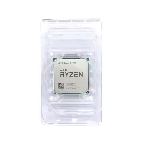 Brand New AMD Ryzen 5 5500 AMD 5500 Ryzen CPU 4.2GHz 6-Core 12-Thread 16MB Cache AM4 Processor for D