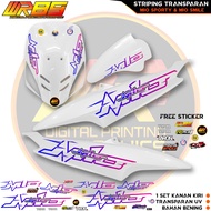 MIO SPORTY TRANSPARENT STRIPING | MIO SMILE MOTIP NAME MIO MATERIAL PREMIUM QUALITYBENING CODE 0X