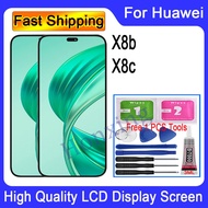 AMOLED For Honor X8b X8c LCD Display Touch Screen Display Digitizer Replacement