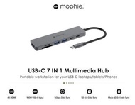 【順豐自取點免運費 香港行貨】Mophie USB-C 7合1 多媒體擴充器