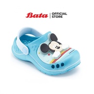 Bata บาจา Bubble Gummers รองเท้าแตะรัดส้น สีสันสดใส น่ารัก สำหรับเด็กผู้ชาย รุ่น MICKEY สีฟ้า รหัส 3519924