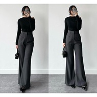 Etta Pants - Flare Pants - Highwaist Flare Pants - Highwaist Cutbray Culottes