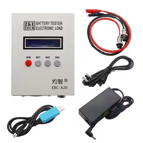 Zketech EBC-A20 5A Zke Tech Charge 20A Discharger 85W Li Battery Capacity Analyzer Tester