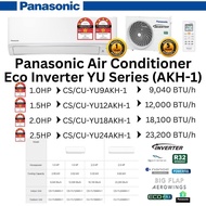 [READY STOCK] Panasonic Eco Inverter Aircond R32 (YU) YU9AKH / YU12AKH / YU18AKH /YU24AKH (1HP/1.5HP/2HP/2.5HP)