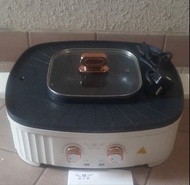 多功能 烤涮火鍋 一體鍋 韓式火鍋 家用鍋 1800W