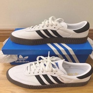 adidas Originals Sambarose 黑白增高鞋