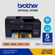 Brother A3 All in One Wireless Colour Ink Tank Printer MFC-T4500DW