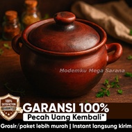 My pottery | Pottery Pot Gudeg Boiling Pot Boiling Boiling Pot Jamu Clay Diameter 16 cm - 1 Liter