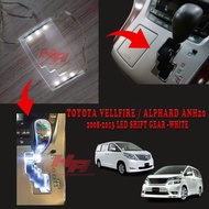 Toyota Vellfire Alphard ANH20 2008-2013 LED Shift Gear - White