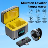 Wireless Microphone Magnetic Clip on Microphone Dual Mikrofon Wireless Mikrofon HP Lavalier Micropho