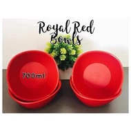 royal red bowl 1 set