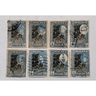 Setem Malaya 50 Cents 8V Used