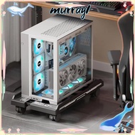 MURRAY CPU Holder, Adjustable Mobile CPU Stand, Universal with Caster Wheels Scalable CPU Tower Hold