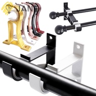 JANE Hanger Hook, Thicken Single Hang Curtain Rod Bracket,  Aluminum Alloy Crossbar Furniture Hardware Rod Support Clamp