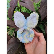 Fluffy bunny tamagotchi case cover