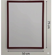 Maroon Photo Frame 75x50 Cm.picture 75x50 Cm.maroon Large Minimalist Design Light Weight