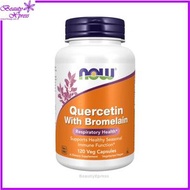 NOW Foods - 槲皮素 (洋蔥素) 120 粒素食膠囊 [香港行貨] 此日期前最佳:2028年12月31日