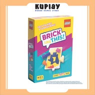 Brick Like This (Original) players compete in teams to complete LEGO models as quickly as possible |