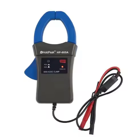 Premium HP-605A Multimeter AC/DC Current Clamp Adapter 600A Digital Clamp Meter For Multimeter