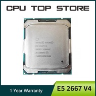 Used Intel Xeon E5 2667 V4 2667V4 3.2Ghz 8-Core 16-Thread Processor L3=25M 135W LGA 2011-3 CPU