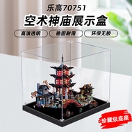 [Acrylic Display Box] Suitable for 70751 Phantom Ninja Series Empty Temple Acrylic Display Box Assem