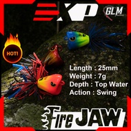 EXP FIRE JAW JUMP FROG FISHING LURE SOFT FROG