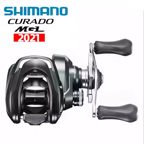 2021 SHIMANO CURADO MGL Baitcast Reel Fishing Reel 6+1BB Drag 6KG Seawater Wheel 150/151 150HG/151HG