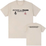 FUNNY Little FEARS Album 2025 T-shirt Singer DAMIANO DAVID Printing Tshirts Cotton Soft Round Neck T