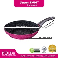 BOLDe Super PAN BLACKPINK 22 cm Fry PAN