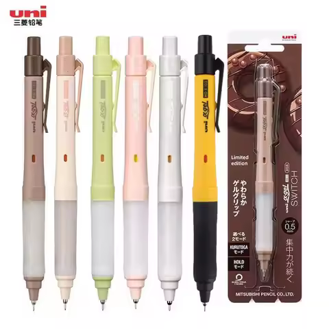 Uni Alpha-Gel Switch Mechanical Pencil M5-1009GG 0.3/0.5mm Kuru Toga Auto Rotation Japanese Statione