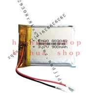 5 pcs 3.7v 900mAh Li Po Rechargeable Battery 803040     for MP4 DVD GPS PSP Speaker JM