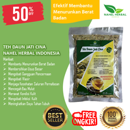 Obat Pelangsing Badan Perut Herbal Super Ampuh BPOM Tanpa Olahraga Teh Pelangsing Nahel Daun Jati Ci