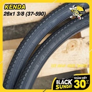Tire Tube, Universal Bicycle Cover 26x1 3 /8 (37-590) Genuine KENDA