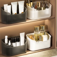 WORTHBUY Cosmetic Storage Box  Large Capacity Jewelry Makeup Organizer Bedroom Bathroom Multifunctional Mirror Cabinet Storage