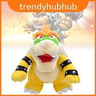 Standing 25cm Mario Plush Attractive Dragon Bowser Doll Bowser Bone