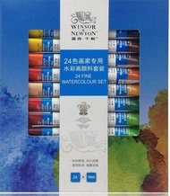 平售💢(全新未拆封)溫莎牛頓，24色水彩顏料