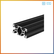 Aluminum profile V slot 2040 Black anode (1m)