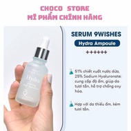 [Free 1 paper mask]9Wishes Skin Restoring Moisturizing Serum 25ml, skin recovery essence