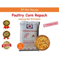 *REPACK 1KG* Makanan Ayam Jagung Biji / Chicken Feed Maize Corn