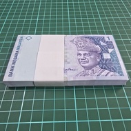 (A326) rm1 siri 11 running number 100pcs 1 stack duit kertas lama rm1 lama barang antik barang lama