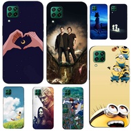 Case For Huawei P40 Lite 4G Nova 6 SE 7i Case Phone Back Cover Soft Silicon black tpu movie Game of 