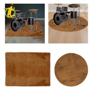 [Asiyy] Drum Rug Electrical Drum Carpet Floor Protection Drum Accessories for Music Studio Jazz Drum Performing Electric Drum Stage