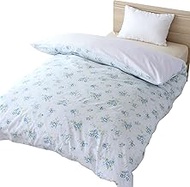 Merry Night CT12315-76 Duvet Cover, Rose Blue, Double Long, Approx. 74.8 x 82.7 inches (190 x 210 cm