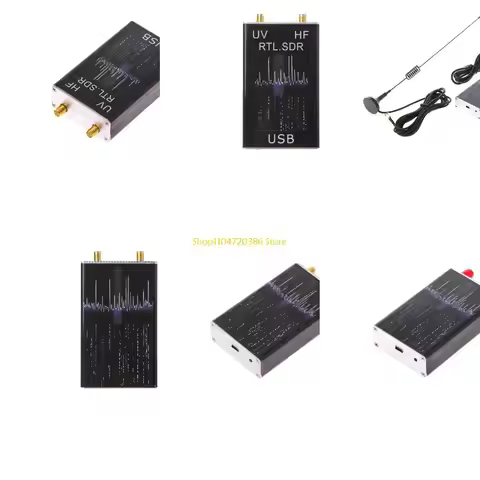 K0EA 100KHz-1.7GHz Full Band UV HF USB Tuner Receiver R820T+8232U Ham Radio