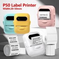 Marklife P50 Mini Portable Thermal Label Printer Label Maker Wireless Bluetooth Pocket Sticker Print