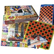 2 in 1 The Billionaire Jutaria Game / Dam Draughts (Original Big Board) HT2326